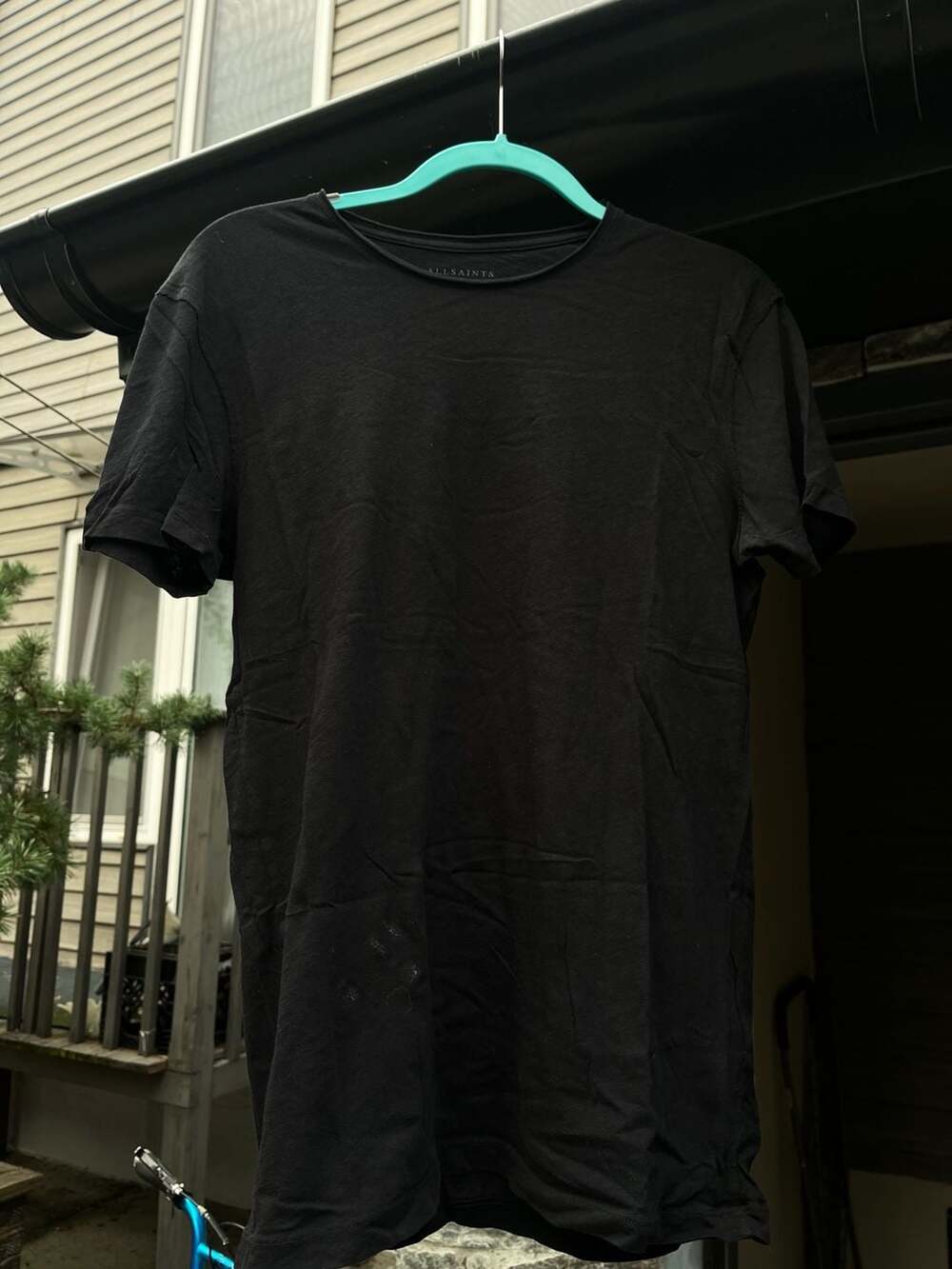 Allsaints T-Shirt Size X Small Black Regular Fit